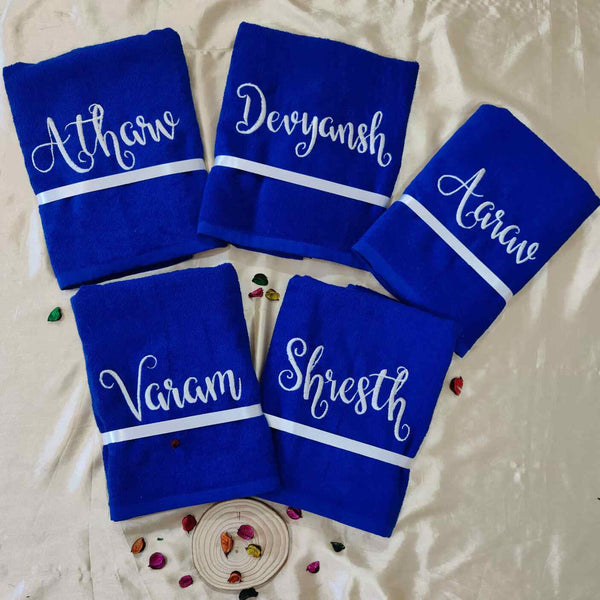 Personalized Bath Towel For Women's